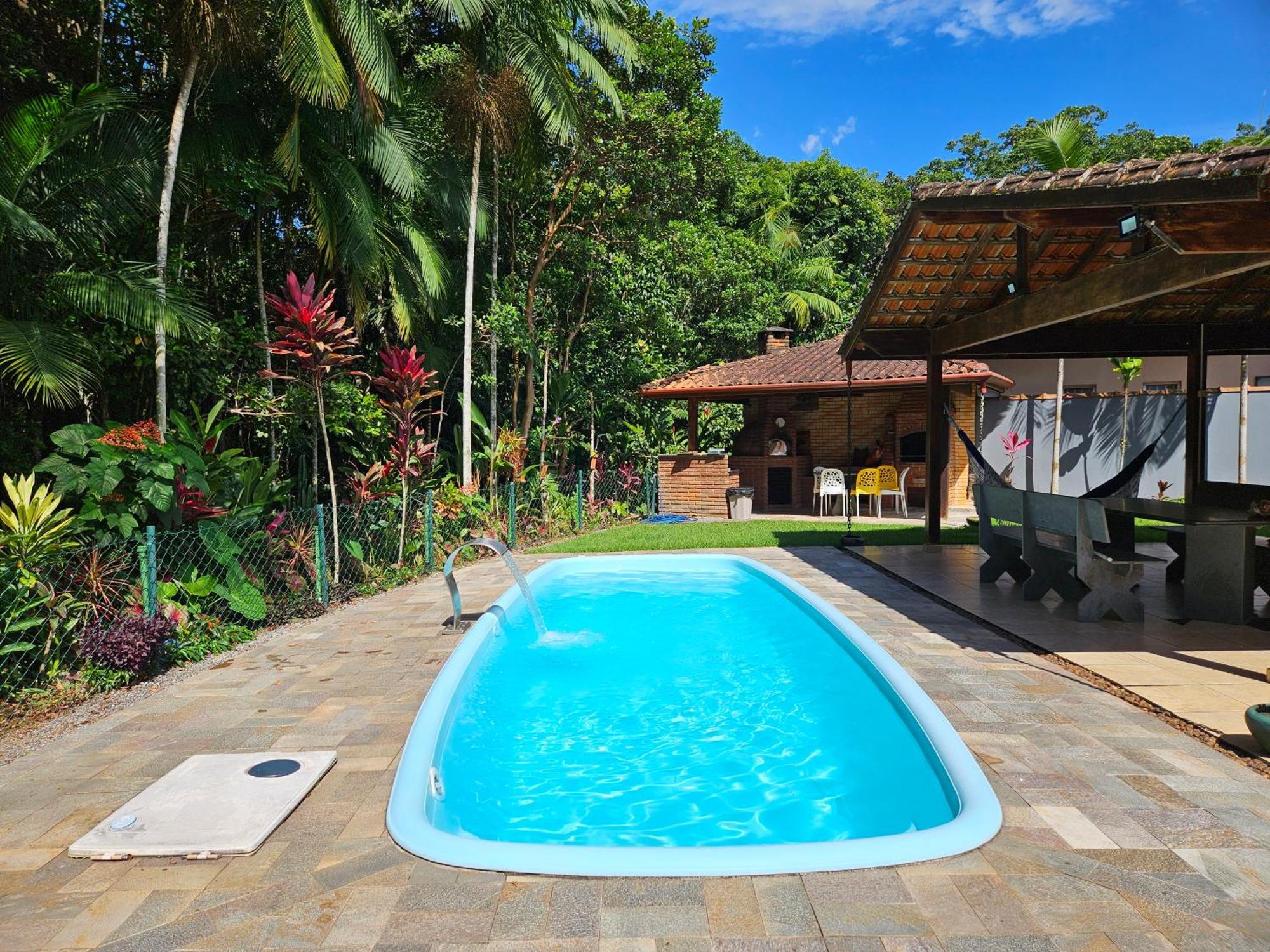 Casa em Bertioga - Guaratuba  Villa Bagian luar foto